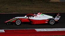 Wharton at the Mugello Circuit during the 2023 Italian F4 Championship. F4 Italy 2023 Mugello Nr. 13 Wharton (1).jpg