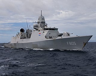 HNLMS <i>Evertsen</i> (F805) Dutch Frigate