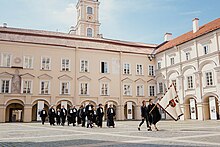 The Senate of Vilnius University during the celebration of the beginning of the study year, 2022 FINIS ANNI ACADEMICI 2022 svente.jpg