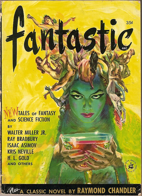 Cover of first issue; artwork by Barye Phillips and Leo Summers.