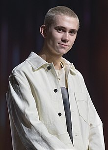 Felix Sandman Melodifestivalen 2020 Linkoping 2 (cropped).jpg