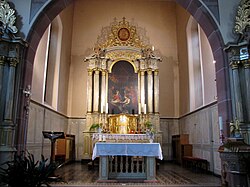 Maître-autel (XVIIIe), Tableau "Adoration des Bergers" (XVIIIe)