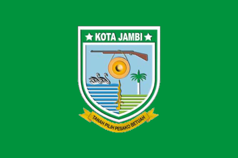 File:Flag of Jambi City.png