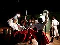 Folklore dance: Zamba, Argentina. Gaucho.