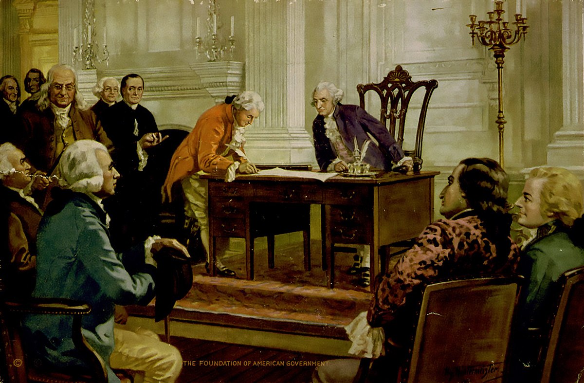 Signing of the United States Constitution