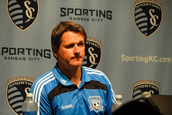 Yallop with San Jose Earthquakes in 2011