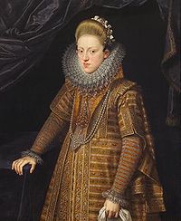 Eleonora Habsburská kolem roku 1603 autor Frans Pourbus Mladší