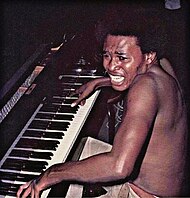 Gaby Lita Bembo playing piano in the 1970s Gaby Lita Bembo jouant du piano a la fin des annees 1970.jpg