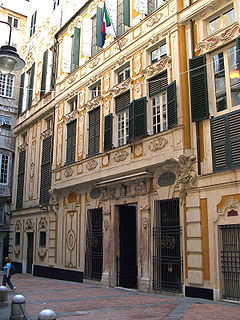 Palazzo Spinola di Pellicceria Palace in Genoa, Italy