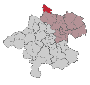 Aigen judicial district map