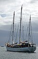 * Nomination: Schooner Rara Avis in Île-de-Bréhat (Côtes-d'Armor, France). --Gzen92 09:42, 24 August 2024 (UTC) * Review Ok quality but very dark and strong ccw tilt. --ArildV 10:46, 24 August 2024 (UTC)  Done Gzen92 07:57, 27 August 2024 (UTC)