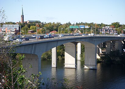 Vägbeskrivningar till Gröndalsbron med kollektivtrafik