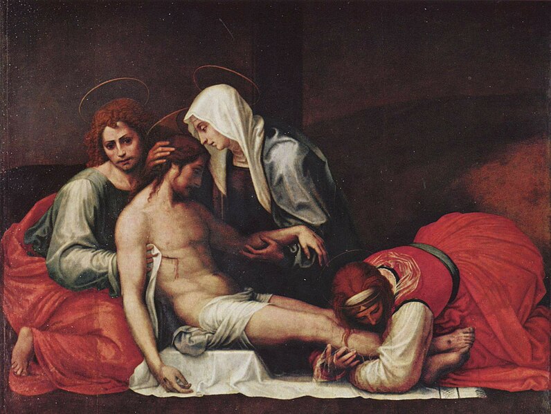 File:Grablegung Christi (1516) - Fra Bartolomeo (Palazzo Pitti, Florence).jpg