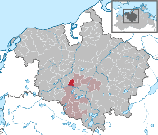 <span class="mw-page-title-main">Groß Schwiesow</span> Municipality in Mecklenburg-Vorpommern, Germany