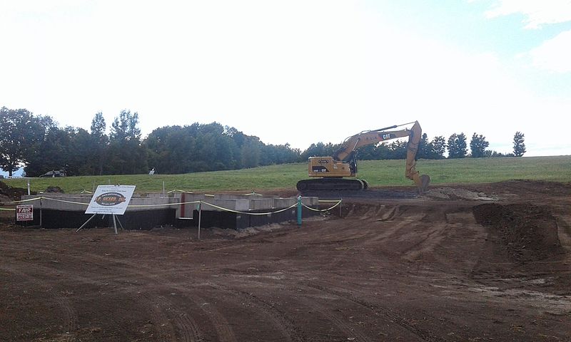 File:Ground foundation for Alexander Twilight schoolhouse Brownington VT 05.jpg