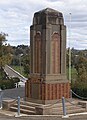 Cenotaph at Gundagai, designed and built by Rusconi