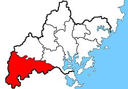 古田县的地理位置