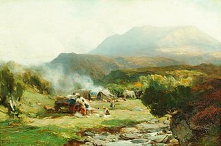 David Farquharson - Gypsy Encampment, Ben Eay - ABDAG002303