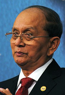 HE Thein Sein, President of the Republic of the Union of Myanmar (9292476975) (cropped).jpg