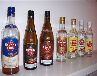 Havana Club Brand of rum