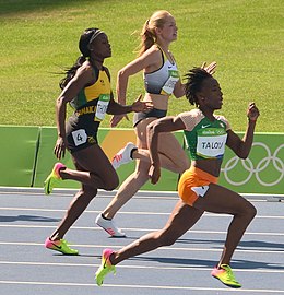 Elaine Thompson keeps queen of the track title, and 100-meter gold