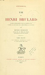 Vignette pour Vie de Henry Brulard