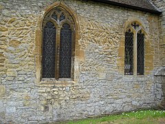 Elmley Castle church, Worcestershire.