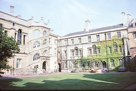 The Old Quad of Hertford College, Oxford