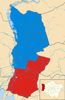 Result of the 2018 borough election Hillingdon London UK local election 2018 map.svg