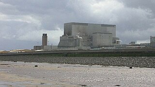 Hinkley Point B nuclear power station Nuclear power plant located in Somerset, England, UK