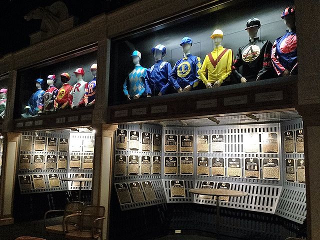 The Hall of Fame gallery at the National Museum of Racing and Hall of Fame in Saratoga