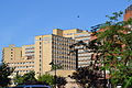 L'antic Hospital La Fe es troba a l'avinguda de Campanar.