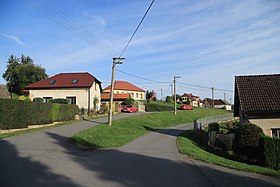 Houses in Kozlov, Havlíčkův Brod District.jpg