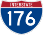 Interstate 176-markering