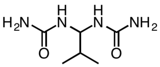 Isobutylidenediurea Chemical compound