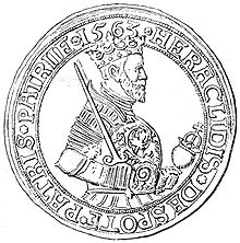 II. János egy korabeli érmén (1563)