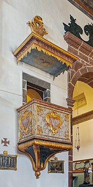 Igreja de Nossa Senhora do Monte Monte, Madeira Pulpit