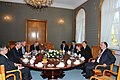 Ilham Aliyev met with Prime Minister of Malta Lawrence Gonzi, 2011 02.jpg