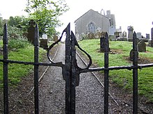 Entrance to St. Peter's church and graveyard - now the heritage centre