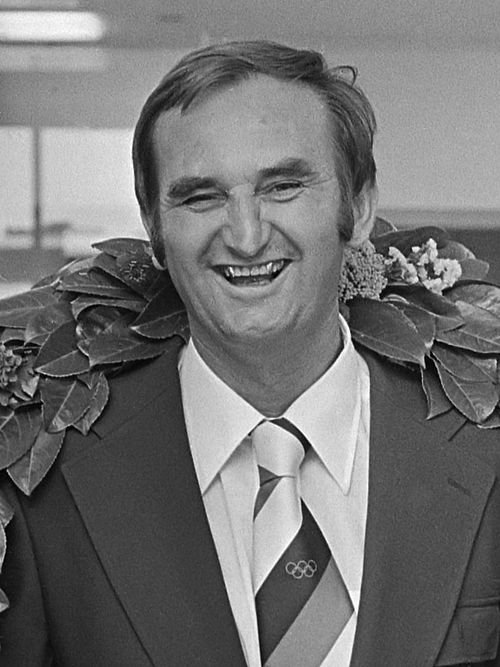 Hall of Fame coach Ivo Trumbić, under whose guidance Olympiacos won the League title in 1971.