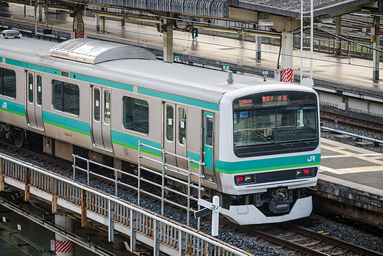 JR East E231-79 EMU at Ueno Station