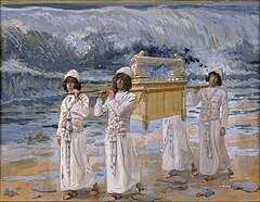 The Ark Passes Over the Jordan (watercolor circa 1896-1902 by James Tissot) James Jacques Joseph Tissot - The Ark Passes Over the Jordan - Google Art Project.jpg