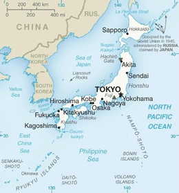 Japón - Mapa