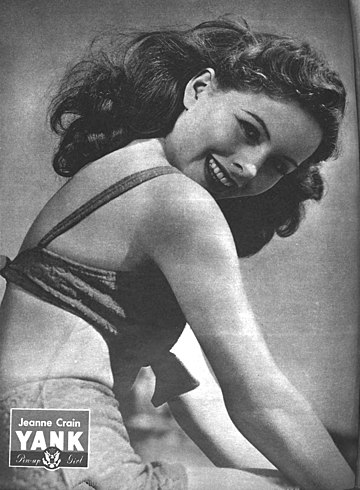 Jeanne Crain en 1945