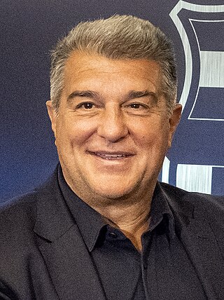 <span class="mw-page-title-main">Joan Laporta</span> Spanish politician and president of FC Barcelona