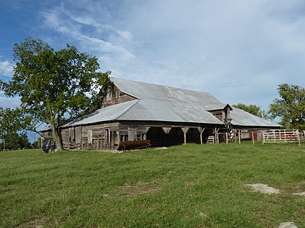 John Patrick McNaughton Barn, Quapaw