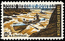 John Wesley Powell, Green and Colorado Rivers
1968 issue John Wesley Powell 1969.1.jpg