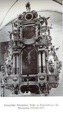 Königsberg, Altroßgärter Kirche, Altaraufsatz, 1676 bis 1677.jpg