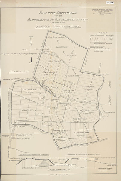 File:KAARTEN SGD - Plan voor droogmaking van de Sluipwijksche en Reeuwijksche Plassen genaamd de Admiraal Zoutmanspolder.jpeg