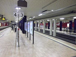 <span class="mw-page-title-main">Ebertplatz station</span> Metro station in Cologne, Germany